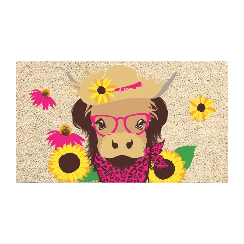 Tapis de vache Summer Highland