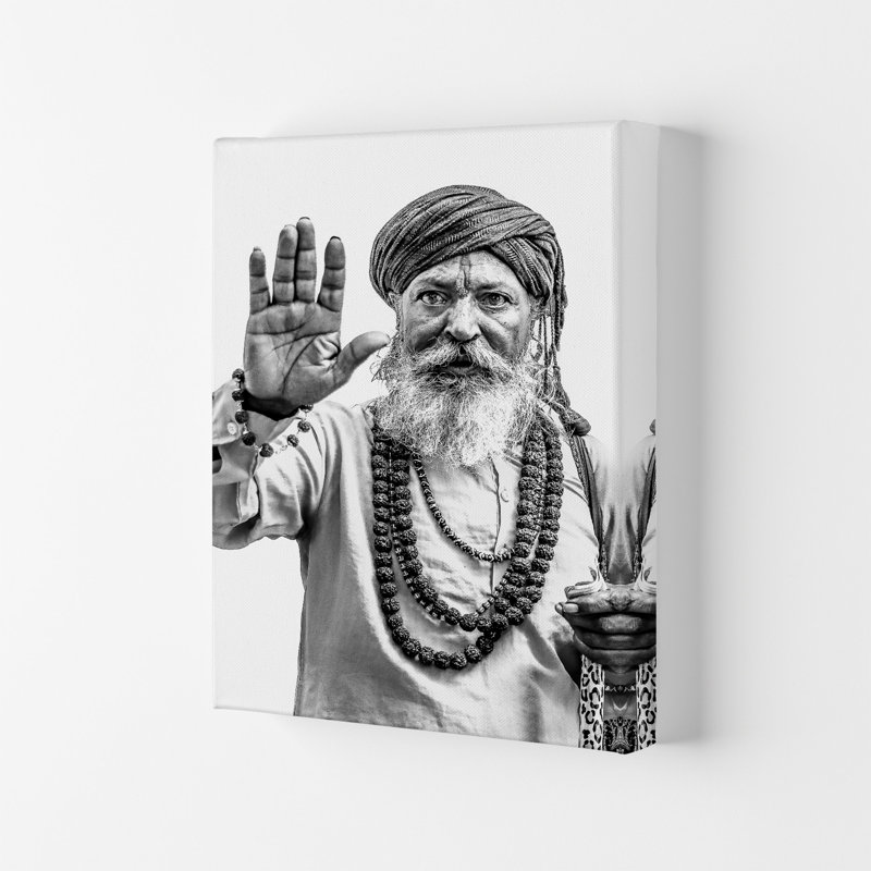 Portrait II by Victoria Frost - Print, Wrapped Canvas, 84cm H x 59.4cm W x 4cm D