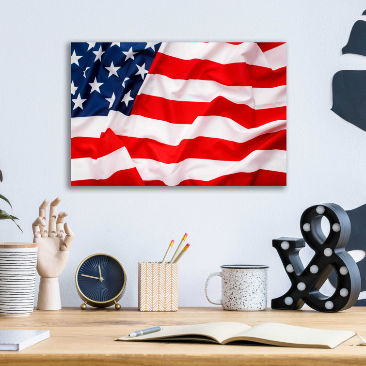 Latitude Run® Flag Of The United States Of America by - Unframed Print ...