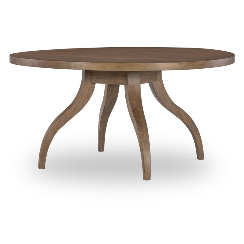 Table de salle à manger ronde, Brun
