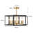 Lepe 6-Light 19.69" Dimmable Industrial Large Cage Semi Flush Mount-411521458