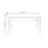 Modern Nut-Brown Rectangular Solid Wood Dining Table-125676911