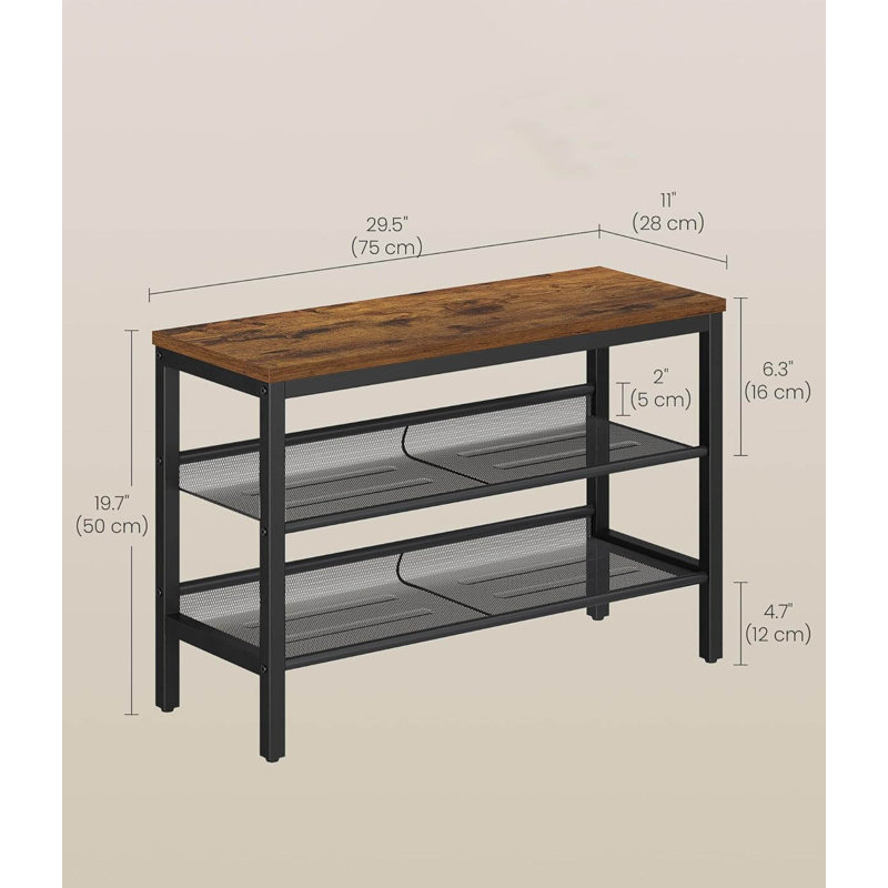 6 Pair Shoe Rack