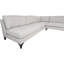 Canapé modulaire neutre neutre beige - 122 po x 122 po x 35 po