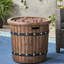 40,000 Fire Pit, 25" Diameter, Backyard Patio Gathering Place , Amusement Hub
