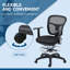 Chaise de dessinateur en filet Loveleen
