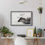 Mountain Deer - Single Picture Frame Print-866304973