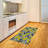 Floral High Density Long Fiber Poly Threads Decorative Area Rug Carpet-42028109
