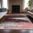 Machine Washable Indoor/Outdoor Xhevrie Merlot Rug-111822696