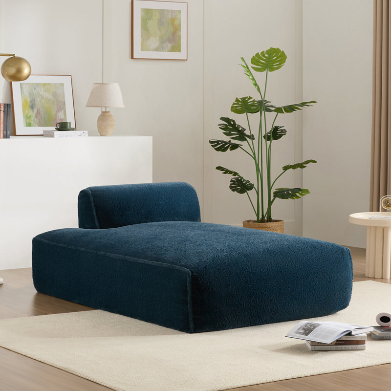Canapé modulaire surdimensionné 72 ", Bleu très foncé