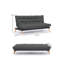 Allyssia 185cm Upholstered Convertible Sofa-801889525