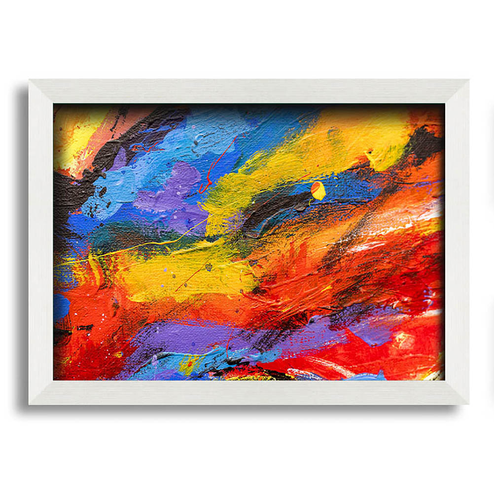 Leinwandbild Oil Painting Splash