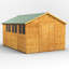 Powersheds 14 x 10ft Timber Tongue & Groove Garden Shed