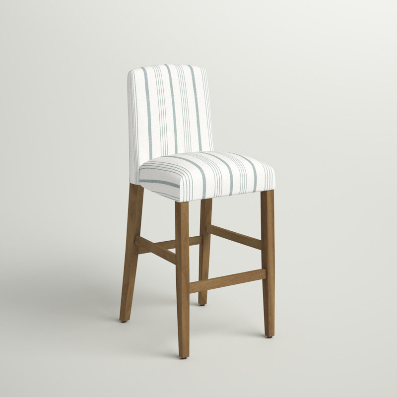 Tabouret 30,5 po Fleuriel, bleu, Gris clair