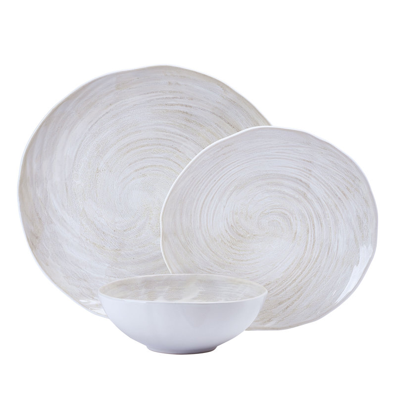 Mikasa Harley Stoneware Dinnerware Set, 12 Piece