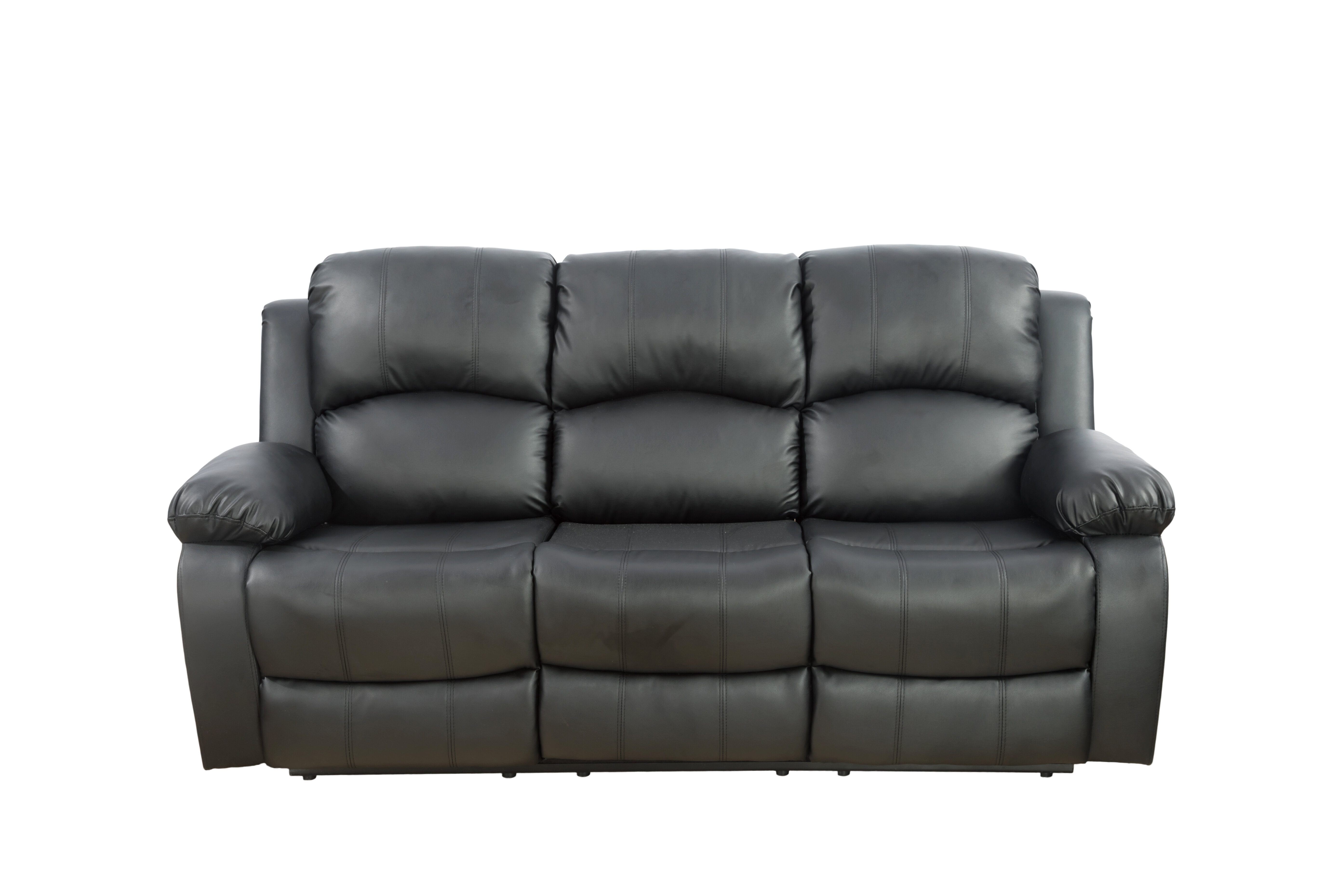 Red Barrel Studio® Alohna 82'' Faux Leather Reclining Sofa & Reviews ...