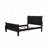 Panel Sleigh Bed Solid Wood Wooden-1292468562-1292468563