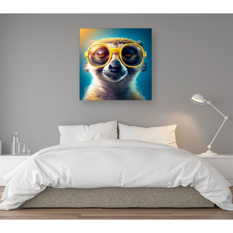 Meerkat - Wrapped Canvas Print