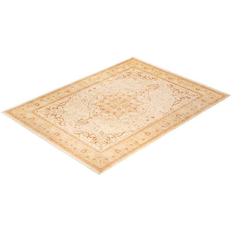 Classic One-of-a-Kind 9' 0" X 12' 1" Hand Knotted Area Rug
