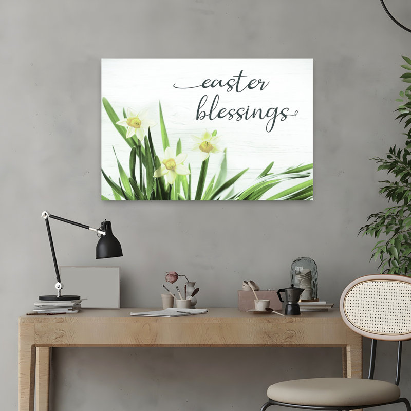 Fleurs de printemps jonquille de Pâques, H 16 po x l 24 po