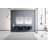 Geneva 84" Wall-Mounted Double Bathroom Vanity Set with Mirror-515009998-461471886