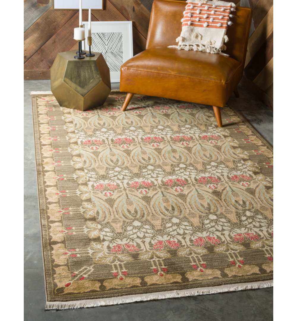 Moore Ikat Indoor Rug Charlton Home® Rug