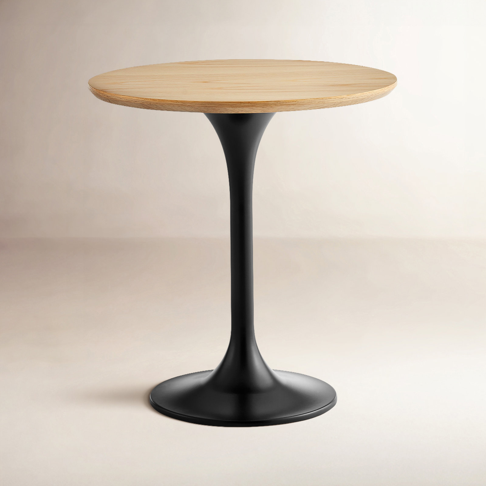 Flow End Table, Oak