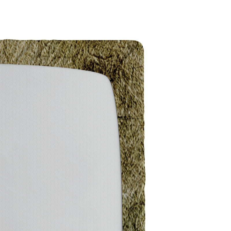 Drap-housse Ambesonne Horror House 2 pièces Bloddy Hand Spooky Beige Rouge, Drap-housse de taille simple