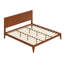 Lit plateforme en bois de bambou-410088880