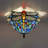 Tiffany Glass Flush Mount