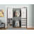 Modular Storage 69" W - 91" W Closet System with Doors