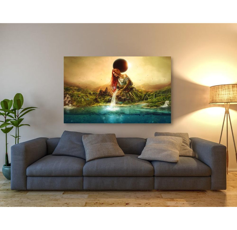 «Fountain of Eternity» par Mario Sanchez Nevado - impression sur toile tendue