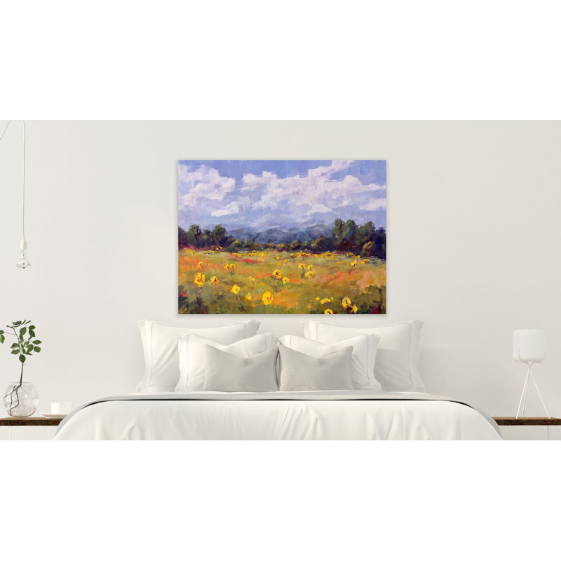 Highlands By John Beard - Framed Gallery Wrapped Print Print by John Beard, 24" H x 30" W x 1.75" D, Black Framed Canvas