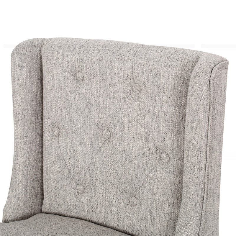 Gertz Eline Stool, Light Gray, Counter Stool (27" Seat Height)