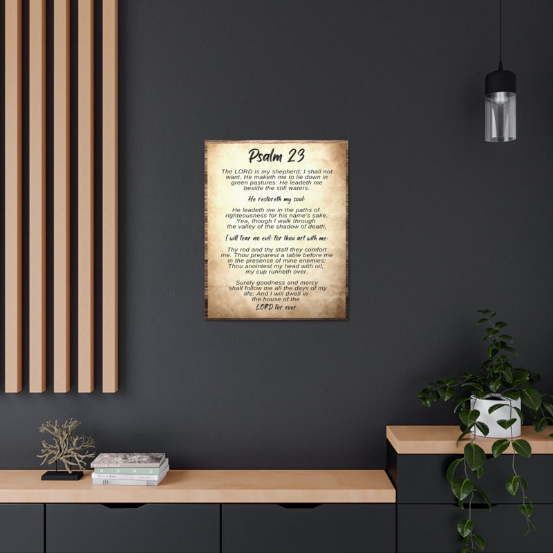 No Frame Print on Canvas, 35.56cm H x 27.94cm W