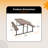 Heavy-Duty Folding Picnic Table -99315936