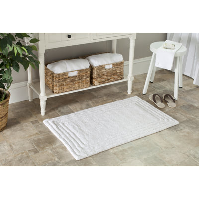 Arquilla Bath Hand Tufted Cotton Rug
