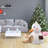 Snow Man Cat Bed Pet House Tree