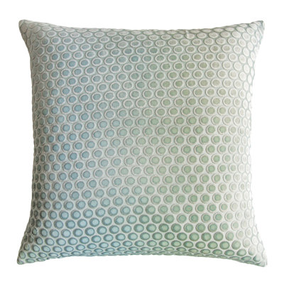 Dots Square Velvet Pillow Cover & Insert