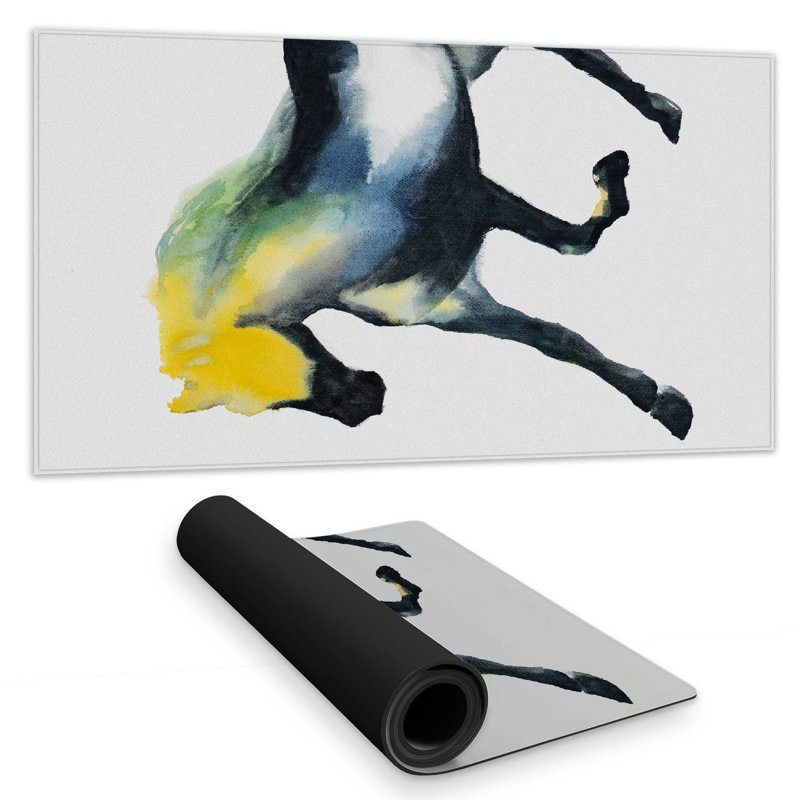 Galloping horse - 15.75"x31.50" Desk mat