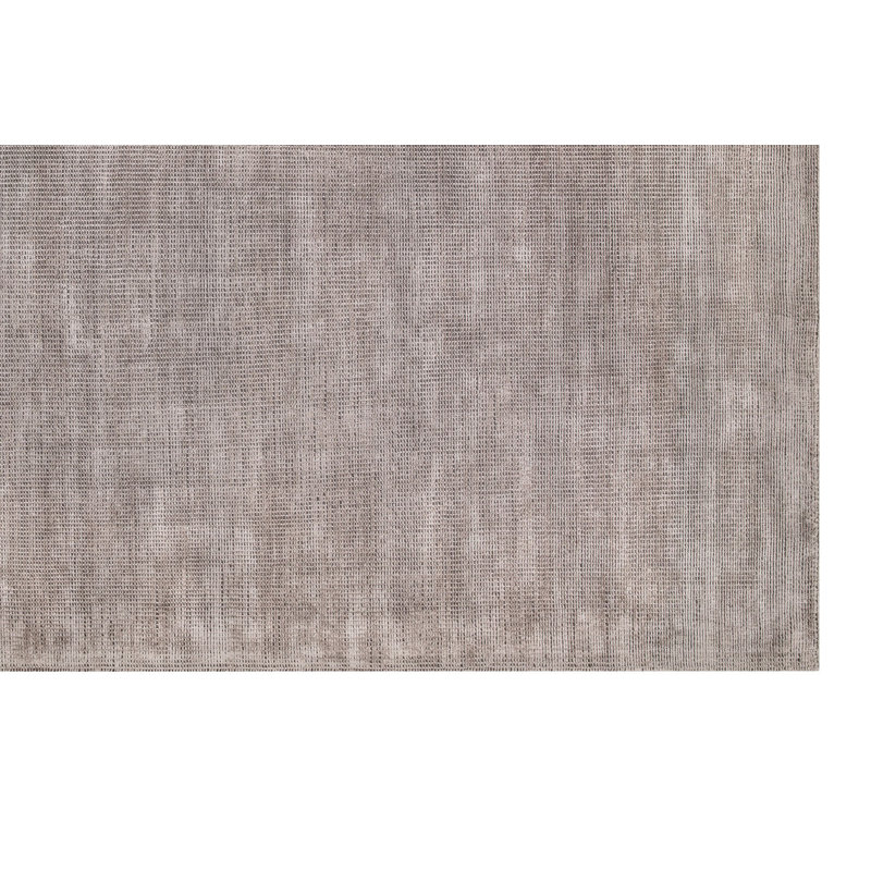 Tapis 100% laine de qualité supérieure, gris, 5,2 x 7,5 pieds | Tissé à la machine avec base en coton / jute, 2,1 lb / pied carré | Durable, facile à nettoyer, facile à nettoyer | Idéal pour le salon, la chambre à coucher et la salle à manger