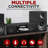 Portable Decorative Record Player with Bluetooth-89946958