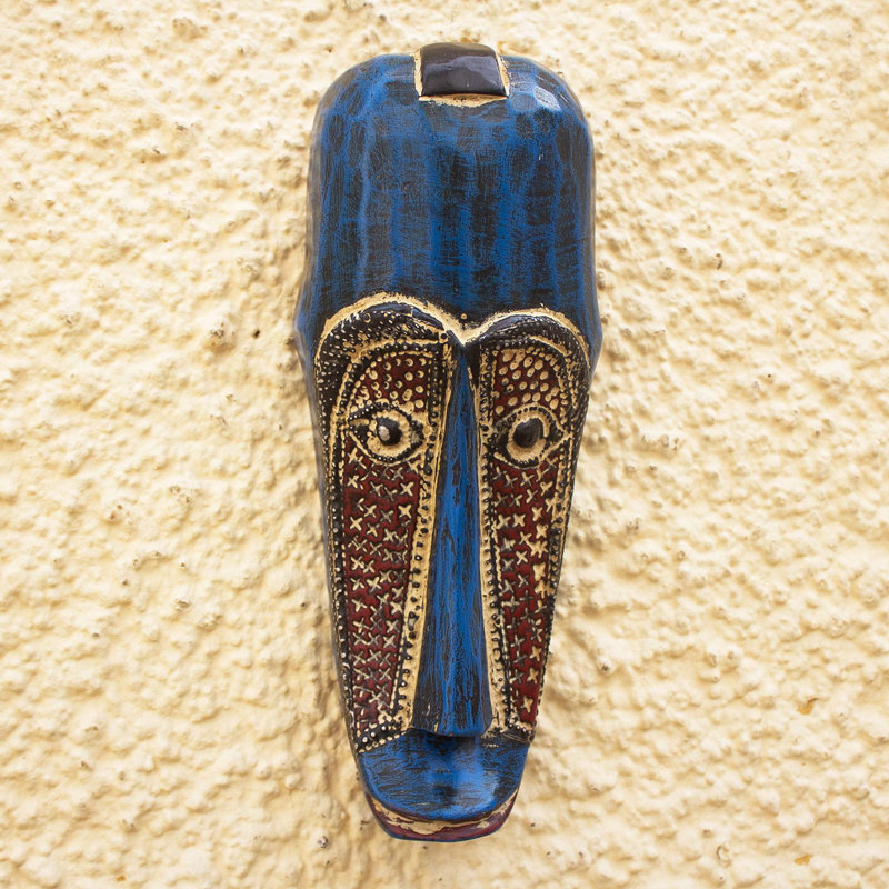 Handmade Boho Abstract Wall Decor on Solid Wood