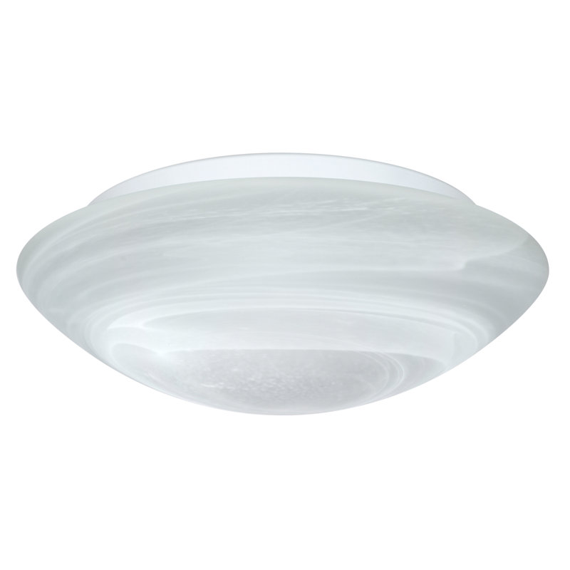 Marble 1 -Bulb Outdoor Flush Mount, Incandescent