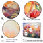Tulipes au coucher du soleil II sur toile-97030776-97030777