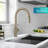 Kraus Oletto Single Handle High-arc Kitchen Faucet-73641050