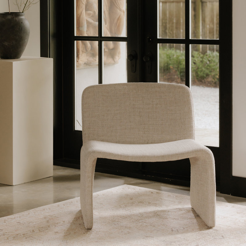 Fauteuil de chambre de 30 po de large Colorado, Natté beige Heather