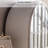 Retro Simple White Iron Bookcases