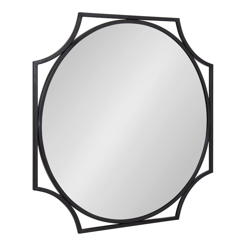 Hudanich Metal Flat Mirror, 28" X 28"