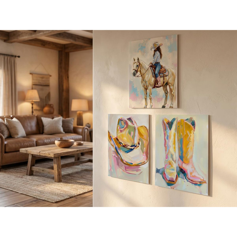 3 Piece Wrapped Canvas Print